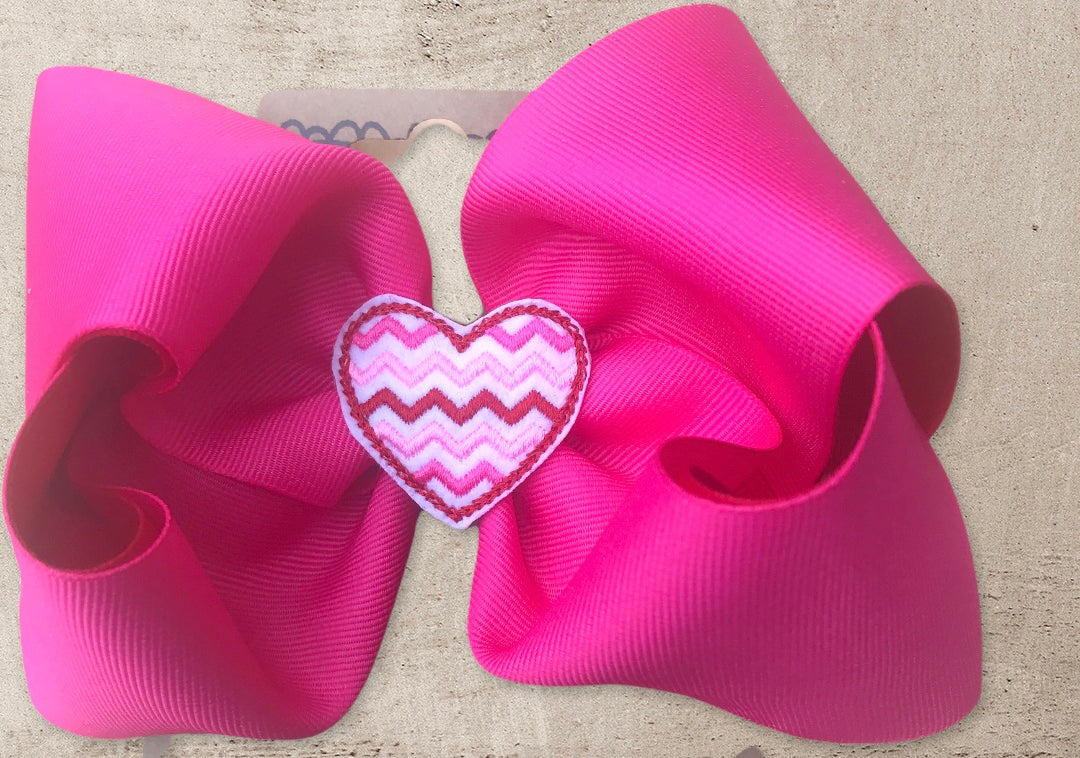 Chevron Hearts